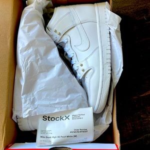 Nike Dunk High SE Pearl White